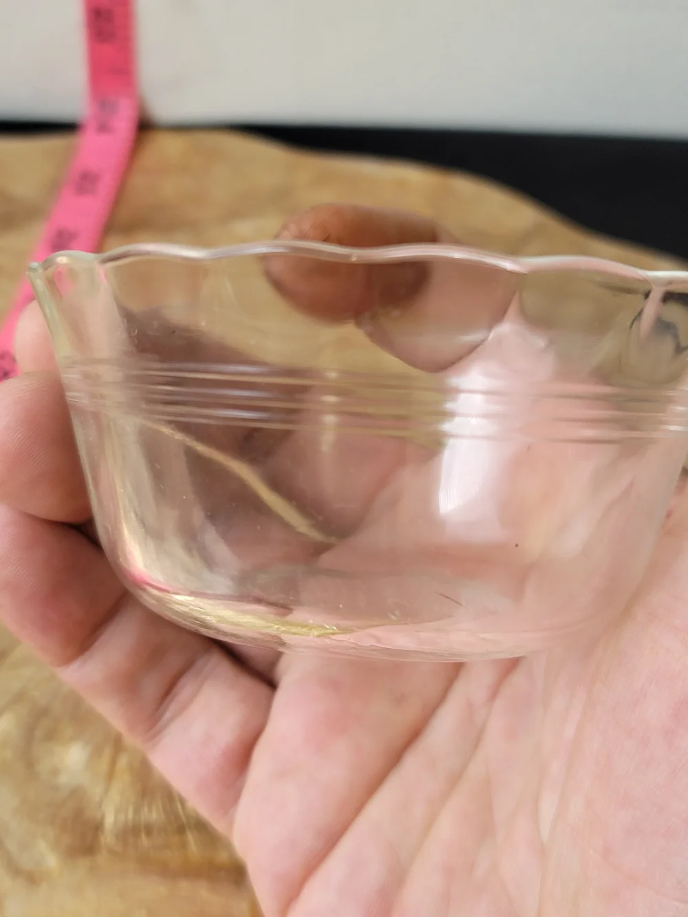 Pyrex Clear Glass Bowl - Transparent